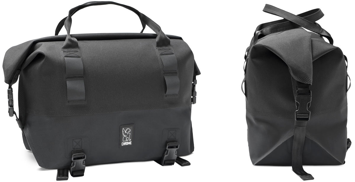 Super Tough Chrome Knurled Welded PannierRack Bags & Backpacks Now