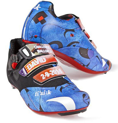Fizik David Millar Mallorca limited edition cycling shoes benefitting Small Steps charity