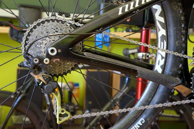OneUp RAD Cage Hacks Shimano Rear Derailleurs to Better Fit Oversized