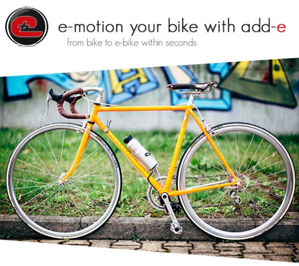 The Add-E Electric Motor Kit is Generating Watts of ...