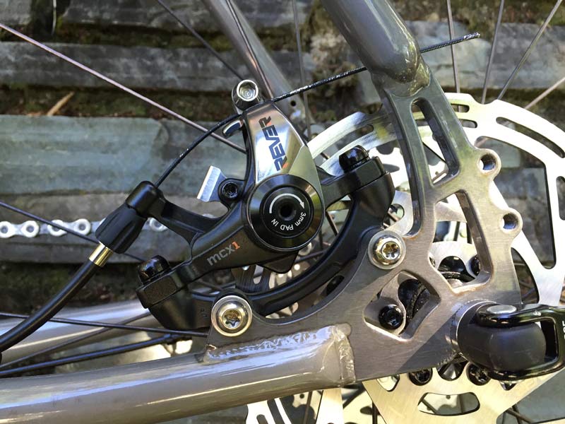 mechanical disc brake bike