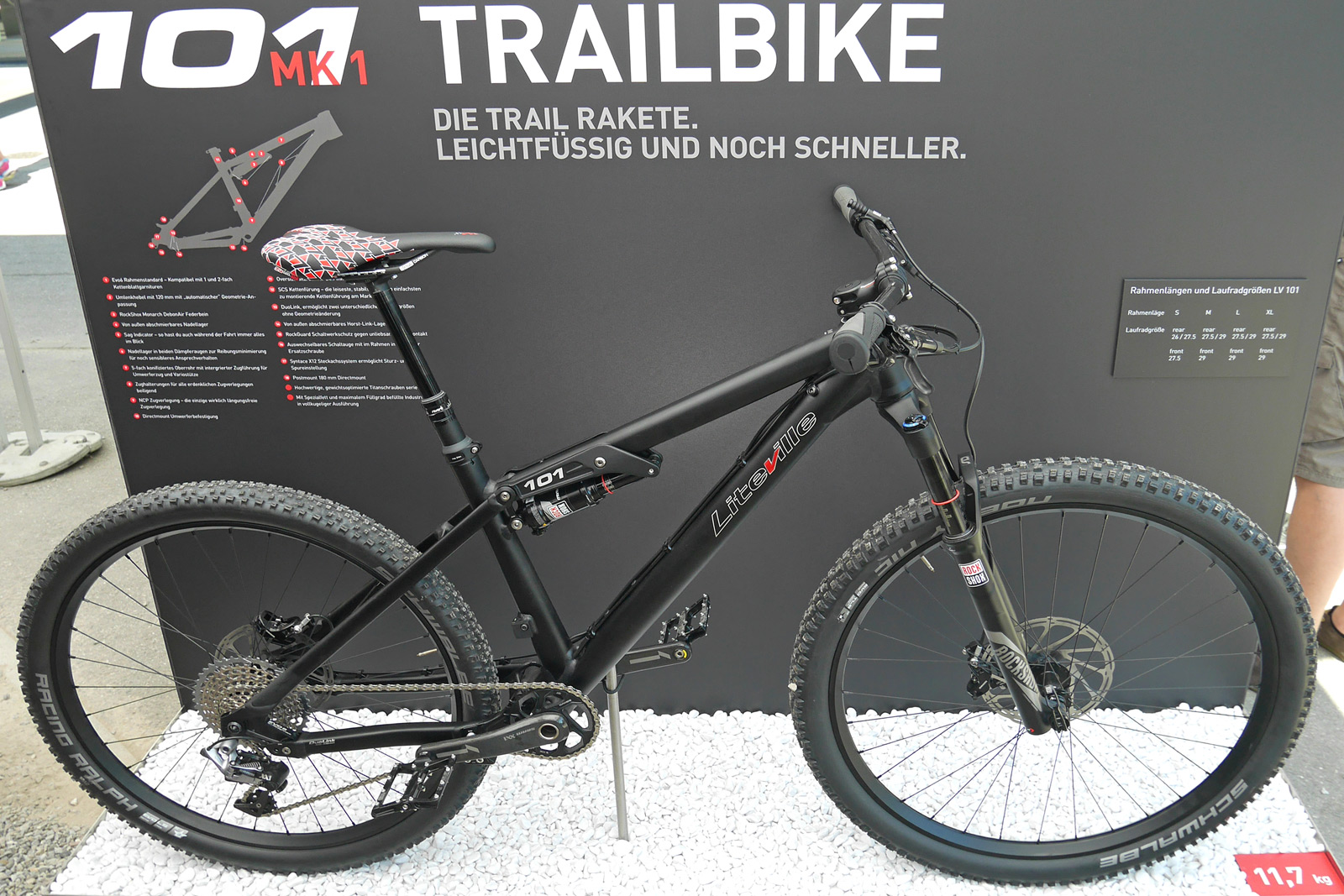 EB15 Split Personality Marathon or Trail Bike in Liteville's New 120mm
