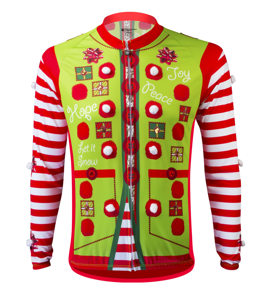 have yourself a festive cycling christmas with some how to make an ugly christmas sweater with lights