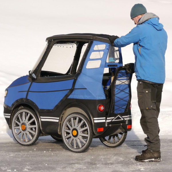 2019 year - The PodRide is a bike that looks like a car 2019 year