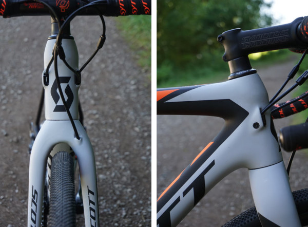 2016 Scott Addict Gravel Dettagli della bici da corsa e pesi effettivi