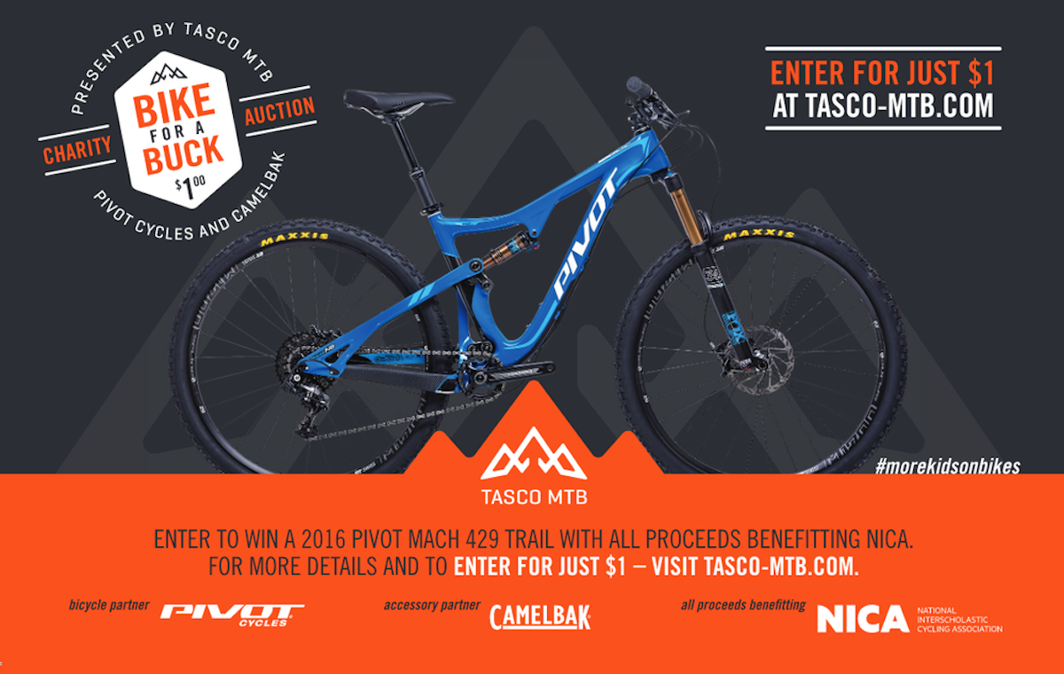 trail 429 pivot edition limited buck bike for  NICA Tasco benefit a  Bikerumor pivot