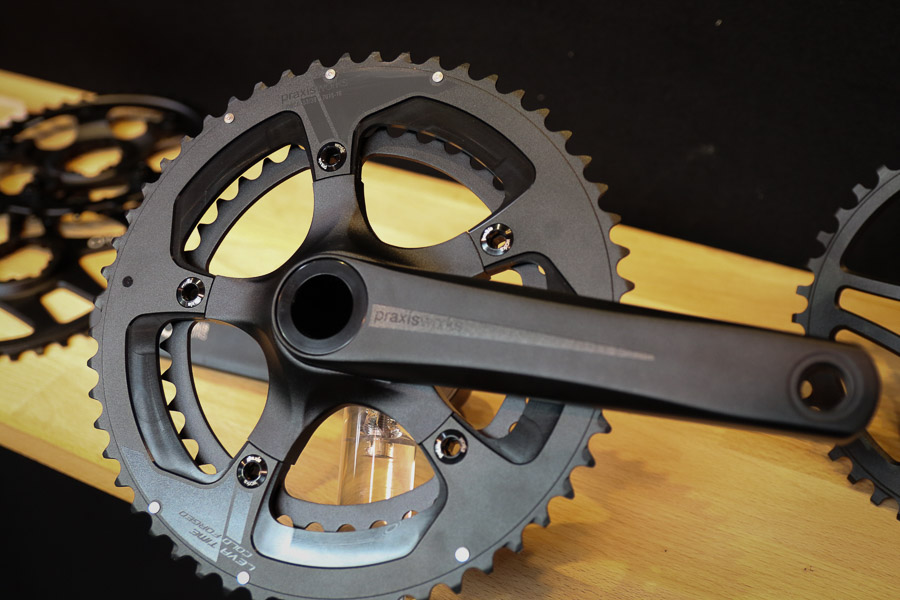 eb16 praxis works introduces micro compact 48 32t road crank crank works inc