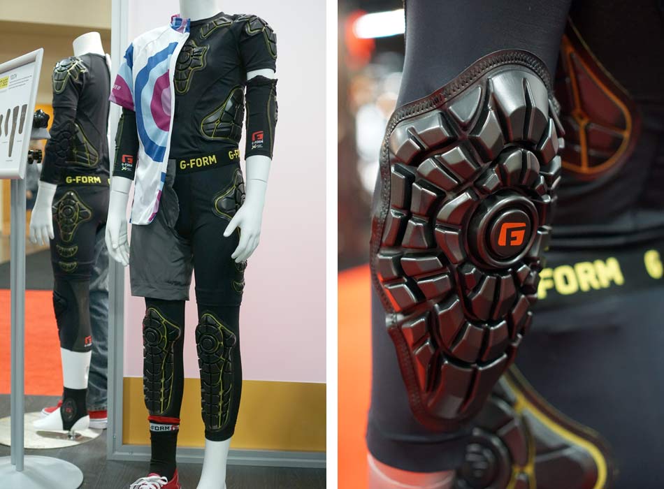 ib16 g form goes elite with new knee and elbow pads pros add in g form elbow pad