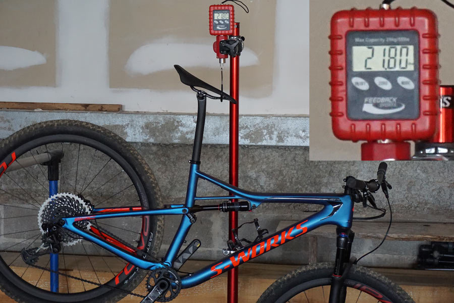 2018 specialized epic S Works XX1 actual weight size Large 01