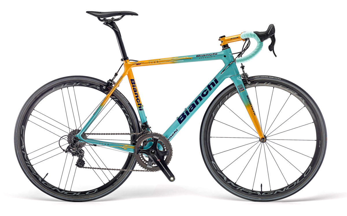 Bianchi paints up a limited 20th Anniversary run of ...