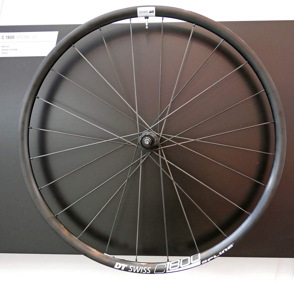 DT Swiss C 1800 Spline cross road road revolution 2018 aluminum cyclocross gravel wheels