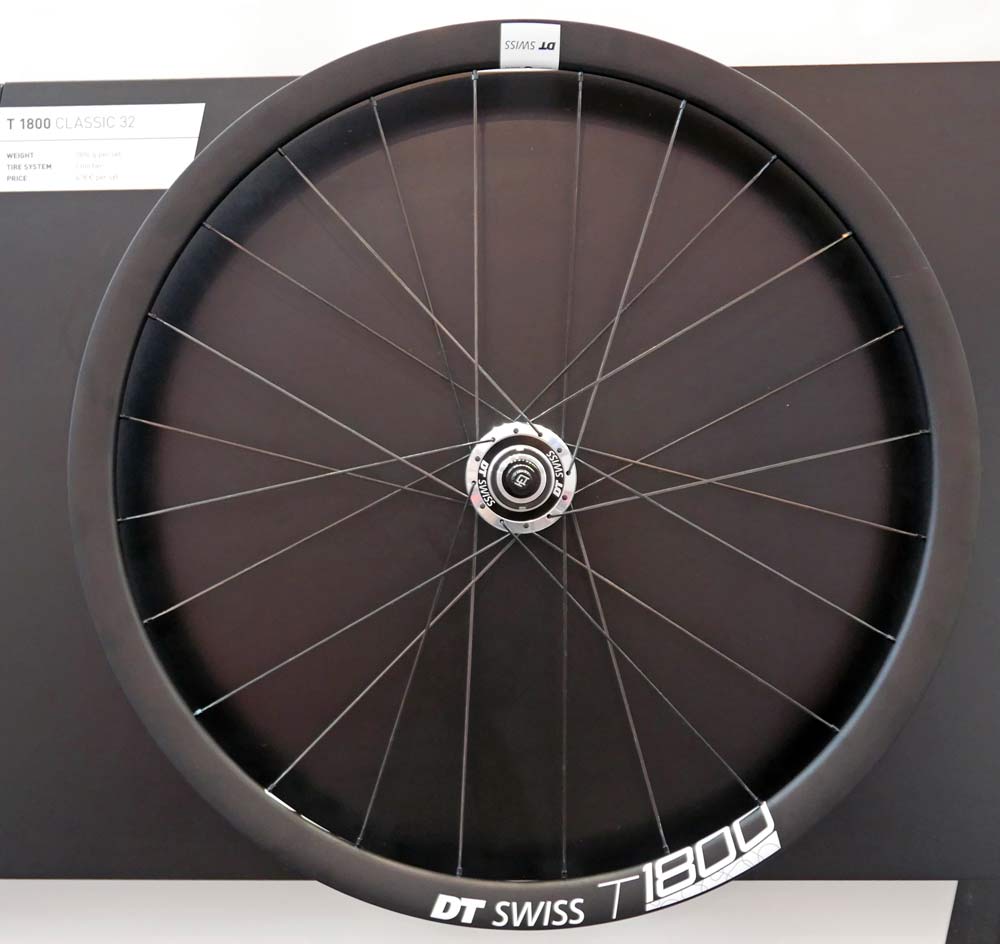 DT Swiss T 1800 Classic track road revolution 2018 aluminum track fixed-gear crit wheels
