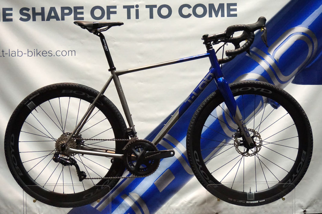 T-Lab titanium gravel bike from NAHBS 2018