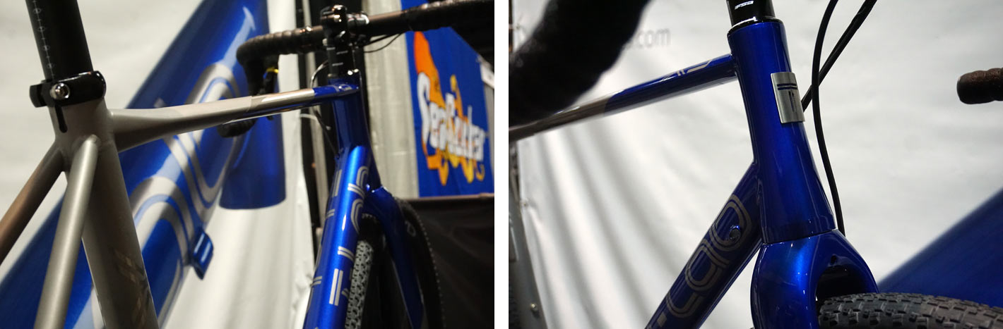 T-Lab titanium gravel bike from NAHBS 2018