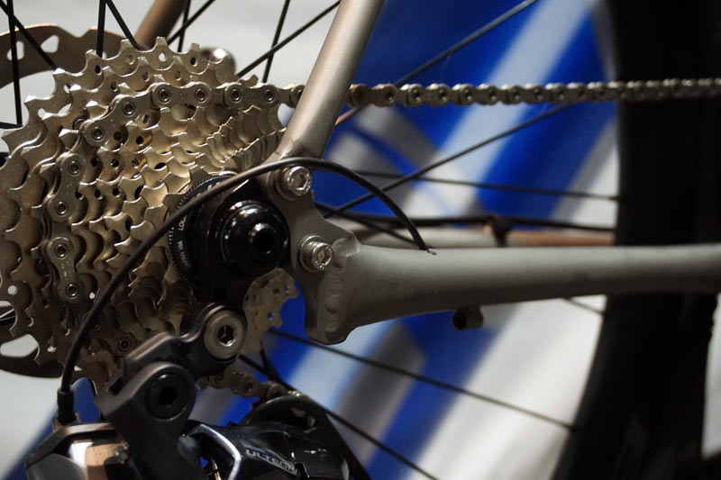 T-Lab titanium gravel bike from NAHBS 2018