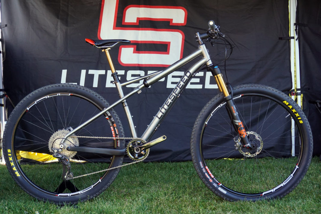 SOC18: Litespeed Unicoi softail ti mountain bike revived; new Nolichuky trail bike  Bikerumor