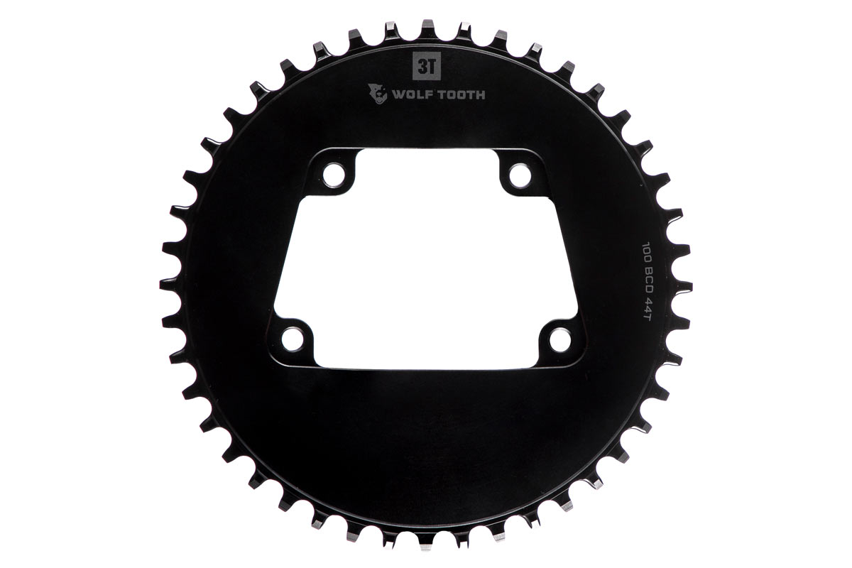 2018 3T Torno LTD carbon fiber aero crankset for single chainring setups